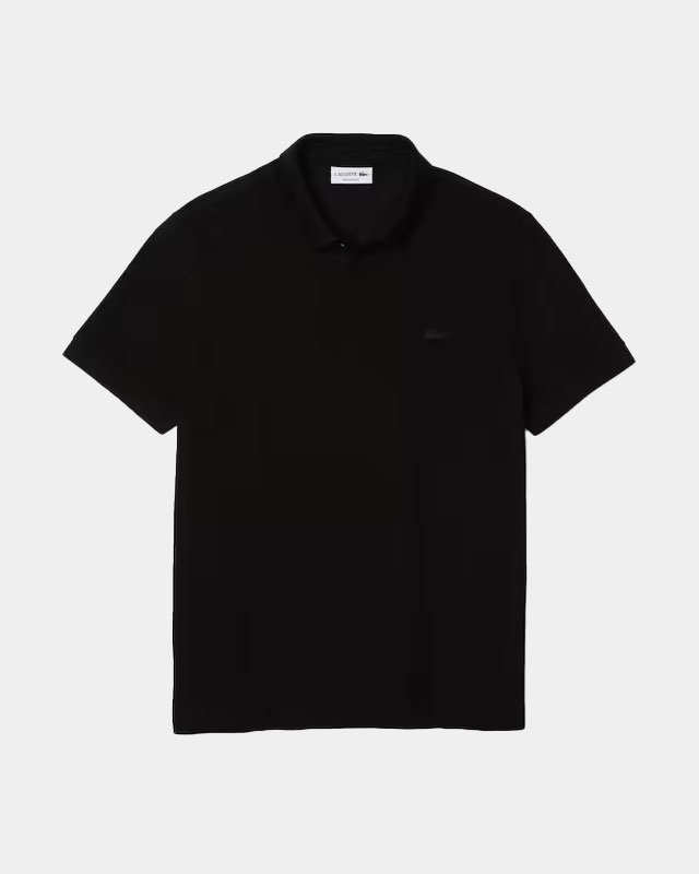 חולצת פולו לקוסט שחורה לגברים