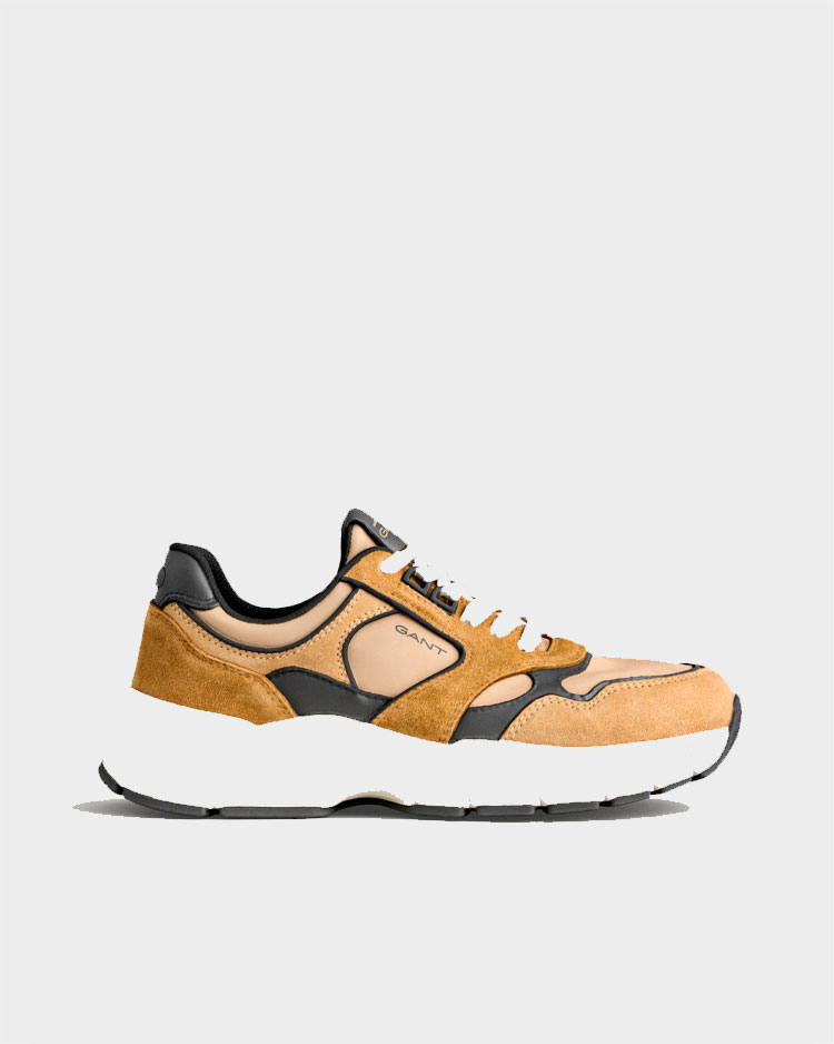 סניקרס זמש מעוצבות לנשים של גאנט בגוון חום