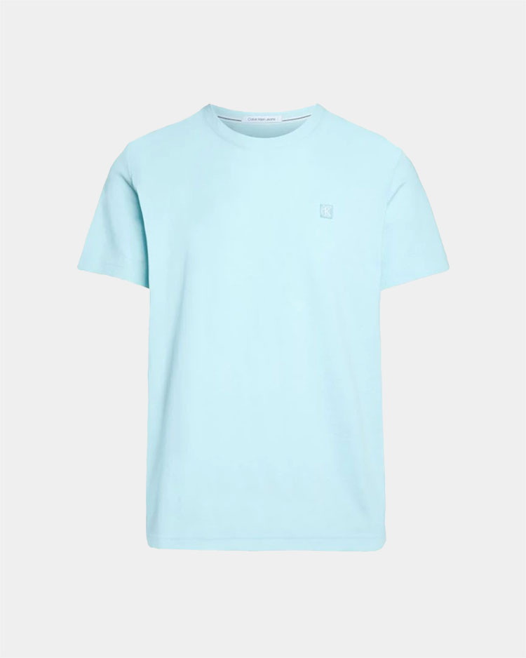 טישרט קלווין קליין לגבר עם שרוול קצר בגוון תכלת בהיר