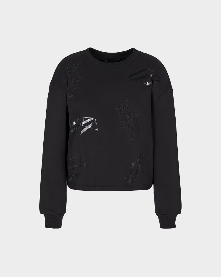 סוודר לוגו WOMEN'S A/X