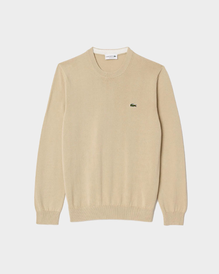 סריג בז' לגברים של לקוסט