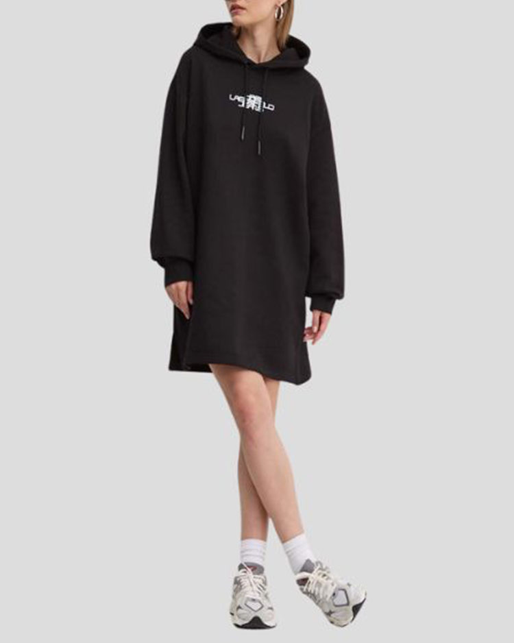 שמלת סווטשירט לנשים Karl Lagerfeld