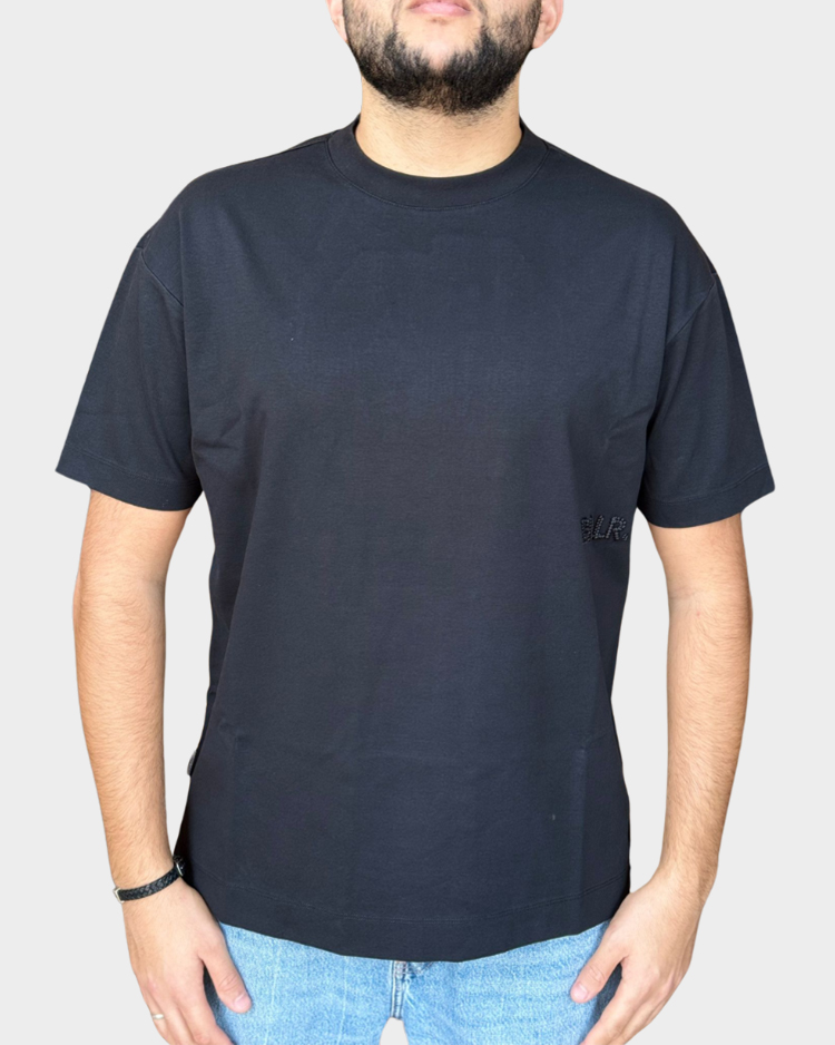 טי שירט באלר כחולה לגבר עם שרוול קצר