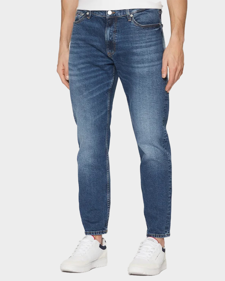 מכנס ג'ינס טומי הילפיגר לגברים בגזרה ישרה