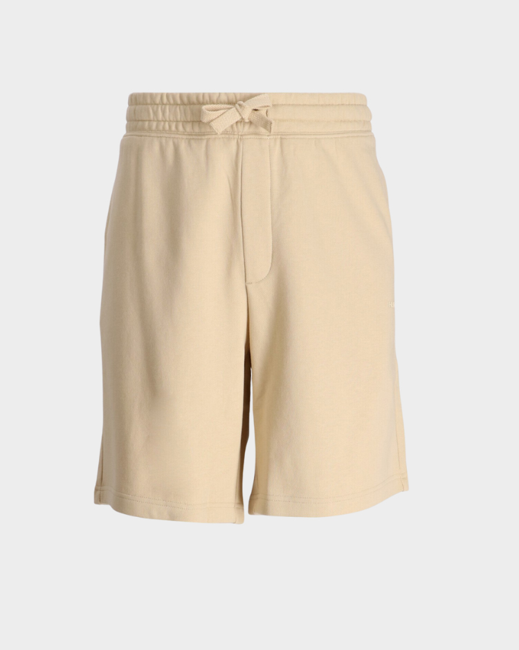 מכנס שורט בז' לגבר של בוס עם שרוך להתאמה