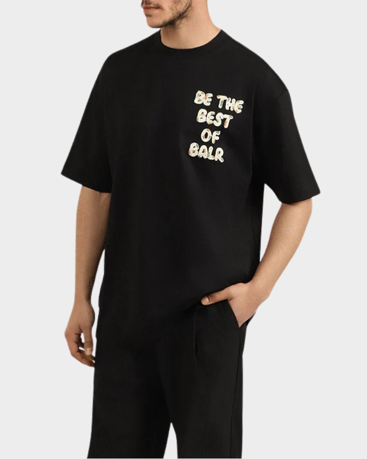 חולצת טי שירט לגברים BALR דגם 808435BAM – Be The Best Oversize