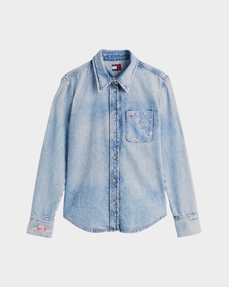 חולצת ג'ינס מכופתרת WOMEN'S TOMMY JEANS