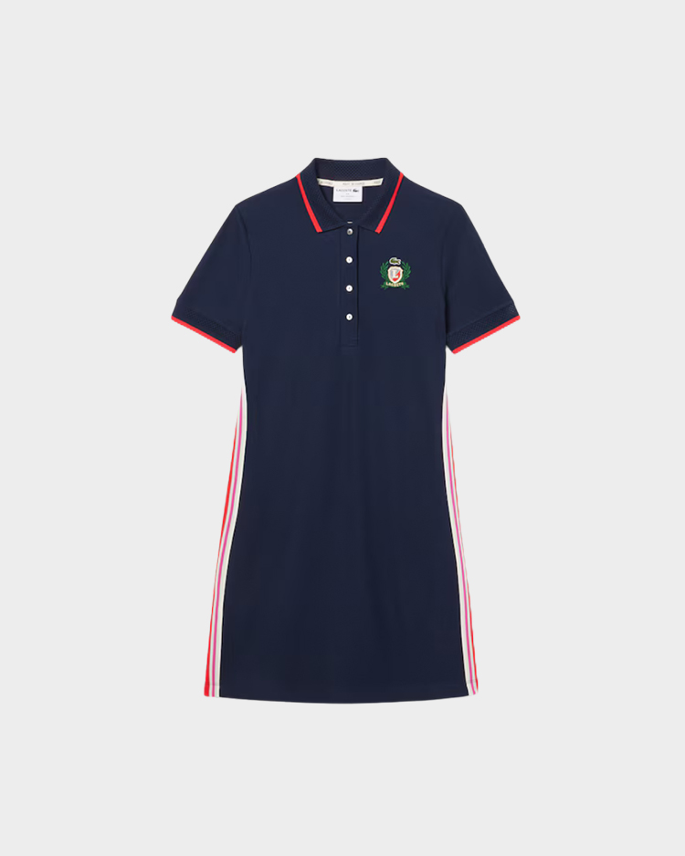 שמלת פולו בגזרת Slim Fit לנשים מבית Lacoste