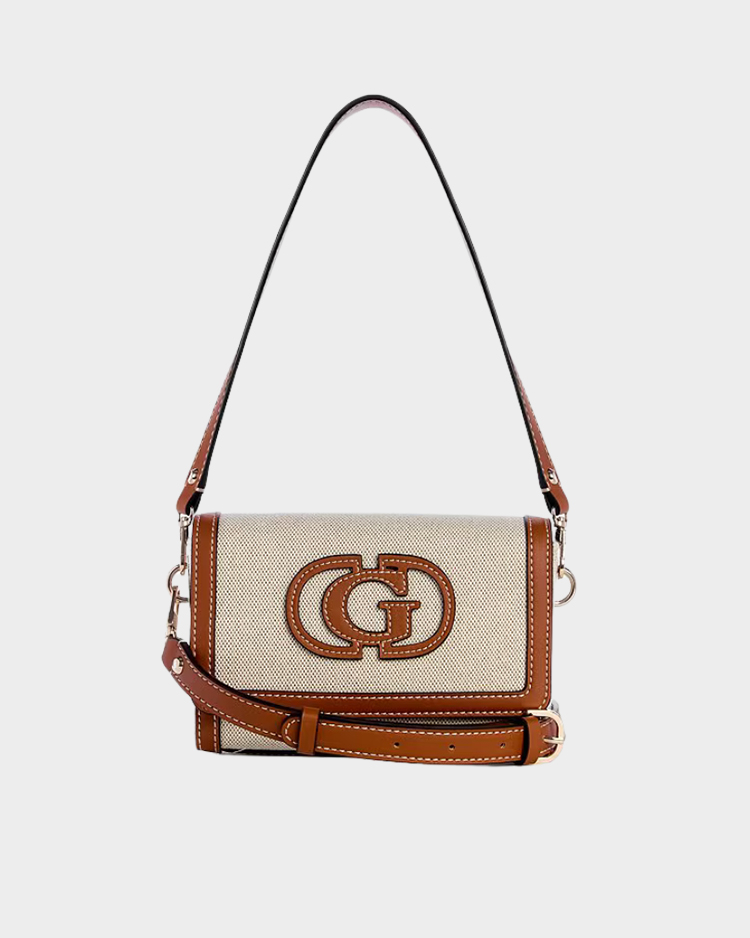 תיק צד לנשים Sebina Canvas מבית GUESS – דגם AG952419