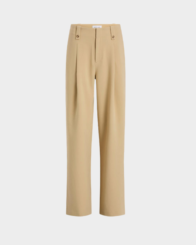 מכנסי נשים בגזרת Wide Leg Calvin Klein Jeans דגם J20J225343