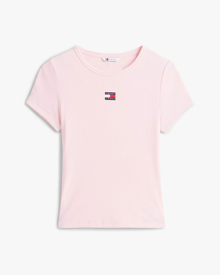 טי שירט נשים ריב סלים WOMEN'S TOMMY JEANS